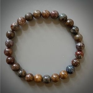 Natural Pietersite Handcrafted Bead Bracelet